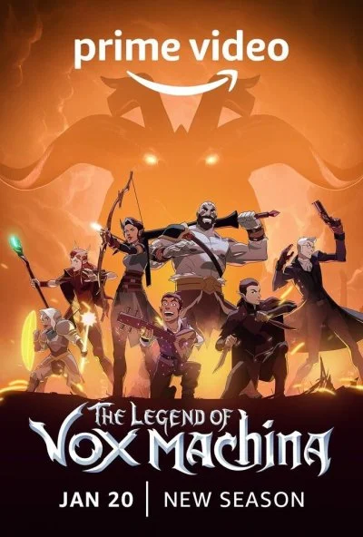 Легенда о Vox Machina (2022) онлайн бесплатно